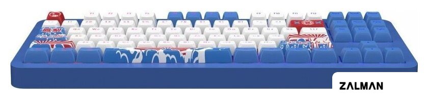 Клавиатура Red Square Alumix TKL Classic Pakuru (белый, g3ms Aquamarine)