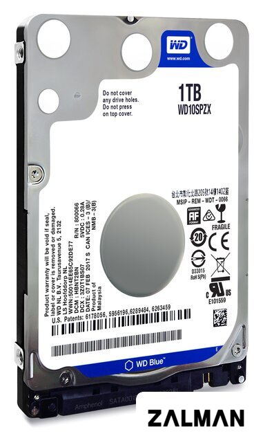Жесткий диск WD Blue 1TB [WD10SPZX]