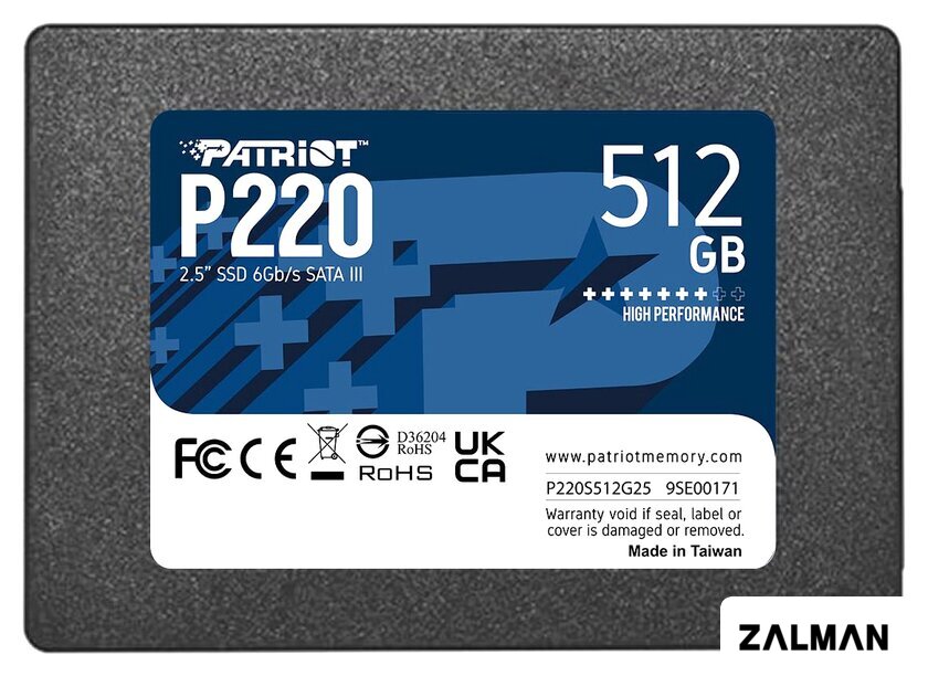 SSD Patriot P220 512GB P220S512G25