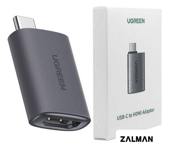 Адаптер Ugreen US320 70450 HDMI - USB Type-C (серый)