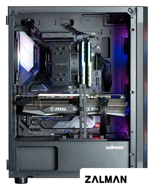 Корпус Zalman i4 TG (черный)
