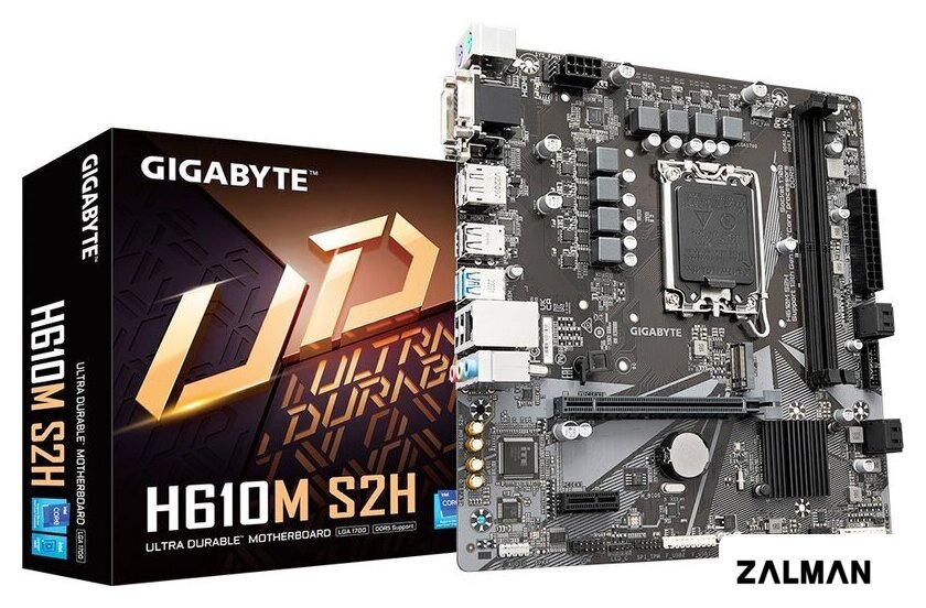 Материнская плата Gigabyte H610M S2H (rev. 1.0)