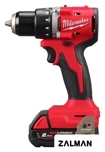 Дрель-шуруповерт Milwaukee M18 M18BLDDRC-202C 4933492833 (с 2-мя АКБ 2 Ач, кейс)