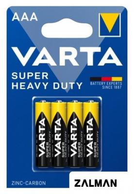 Батарейка Varta Super Heavy Duty AAA (4 шт)