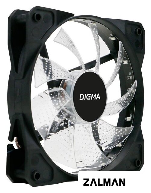 Вентилятор для корпуса Digma DFAN-FRGB2