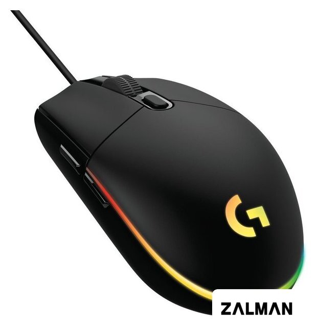 Игровая мышь Logitech G102 Lightsync (черный)
