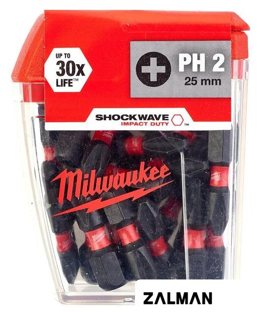 Набор бит Milwaukee Shockwave Impact Duty 4932430853