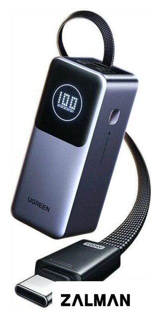 Внешний аккумулятор Ugreen PB723 20000mAh (серый)