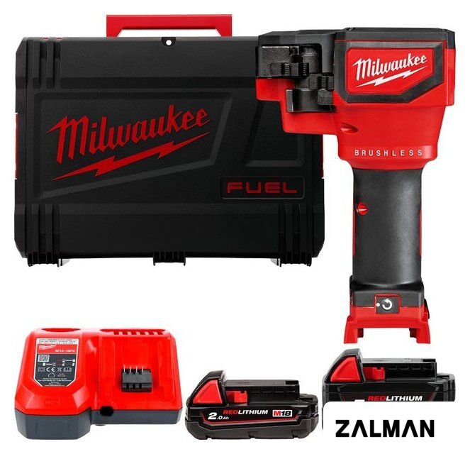 Инструмент для нарезания/восстановления резьбы Milwaukee M18 M18BLTRC-522X 4933471151 (с 2-мя АКБ 2 Ач + 5 Ач, кейс)
