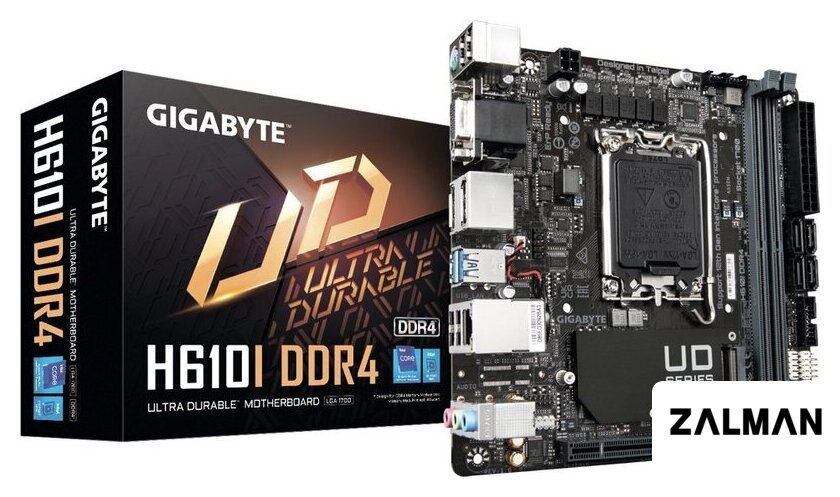 Материнская плата Gigabyte H610I DDR4 (rev. 1.0)