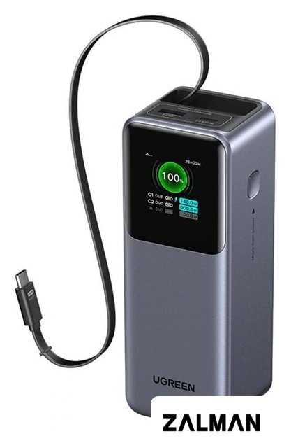 Внешний аккумулятор Ugreen PB726 95670B 20000mAh (серый)