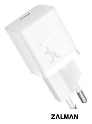Сетевое зарядное Baseus GaN5 Fast Charger Mini 1C 30W CCGN070502 (белый)