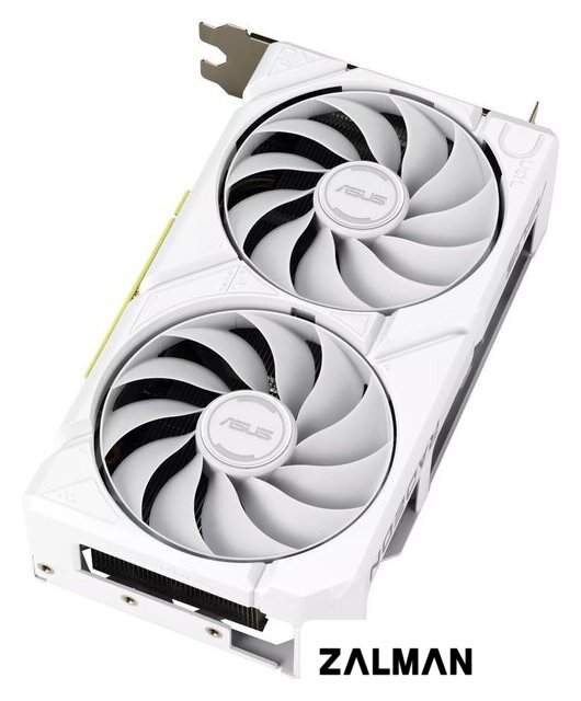 Видеокарта ASUS Dual Radeon RX 9060 XT 16GB GDDR6 White Edition DUAL-RX9060XT-16G-WHITE