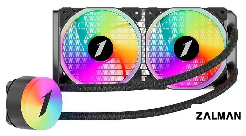 Система жидкостного охлаждения для процессора 1stPlayer TS2 240 (черный)