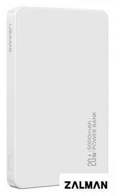 Внешний аккумулятор Usams CD231 5000mAh (белый)