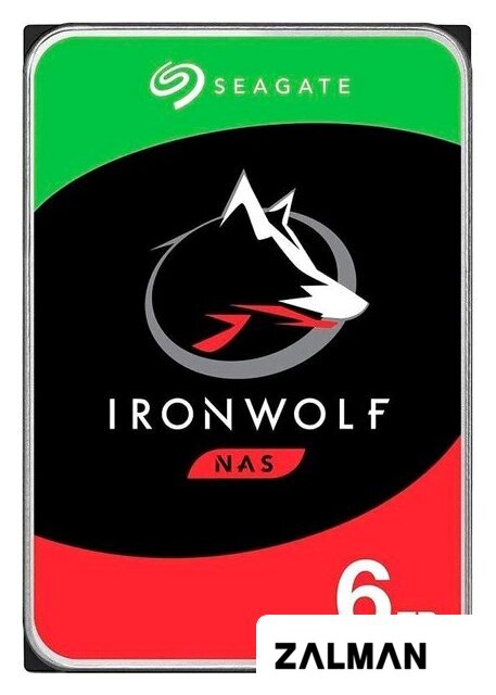 Жесткий диск Seagate Ironwolf 6TB ST6000VN006