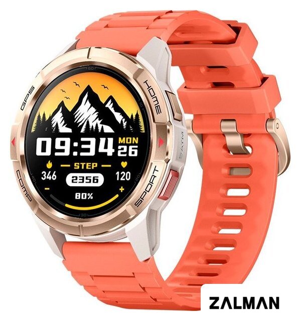 Умные часы Mibro Watch GS Active (золотистый/оранжевый)