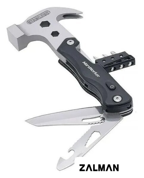 Мультитул MarsWorker Multifunction Hummer MSHH001 (черный)