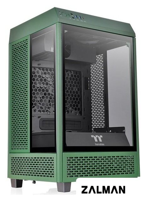 Корпус Thermaltake The Tower 100 Mini Racing Green CA-1R3-00SCWN-00