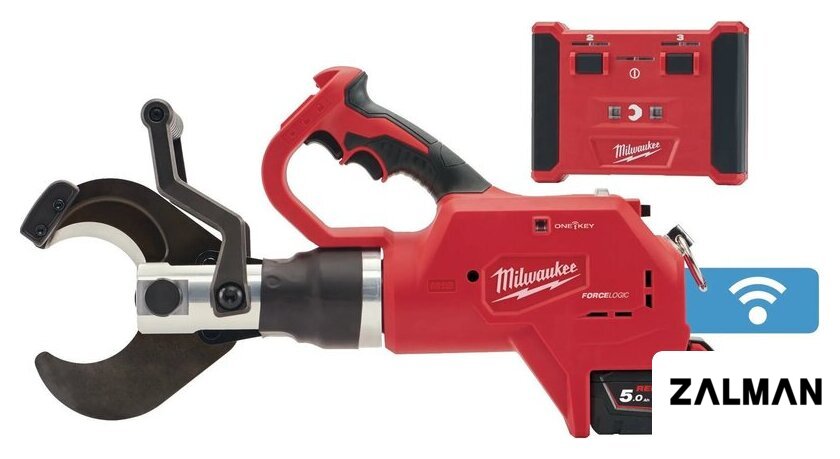 Кабелерез Milwaukee M18 HCC75R-502C One-Key 4933459271 (с 2-мя АКБ, кейс)