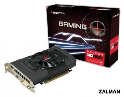 Видеокарта BIOSTAR Radeon RX 550 4GB GDDR5 VA5505RF41