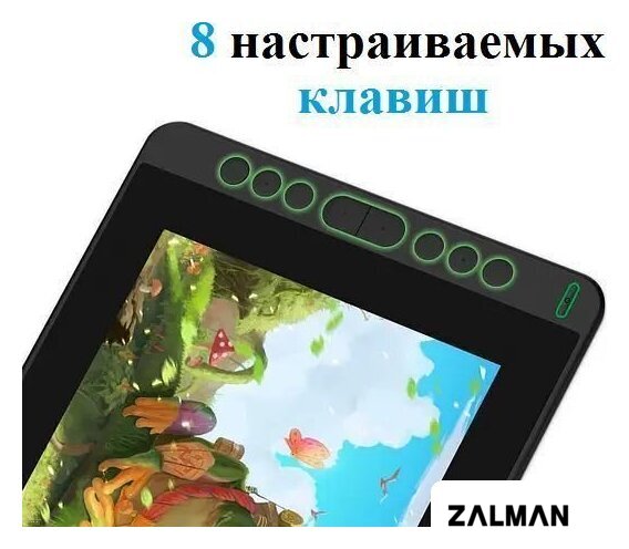 Графический монитор Huion Kamvas 12 (черный)