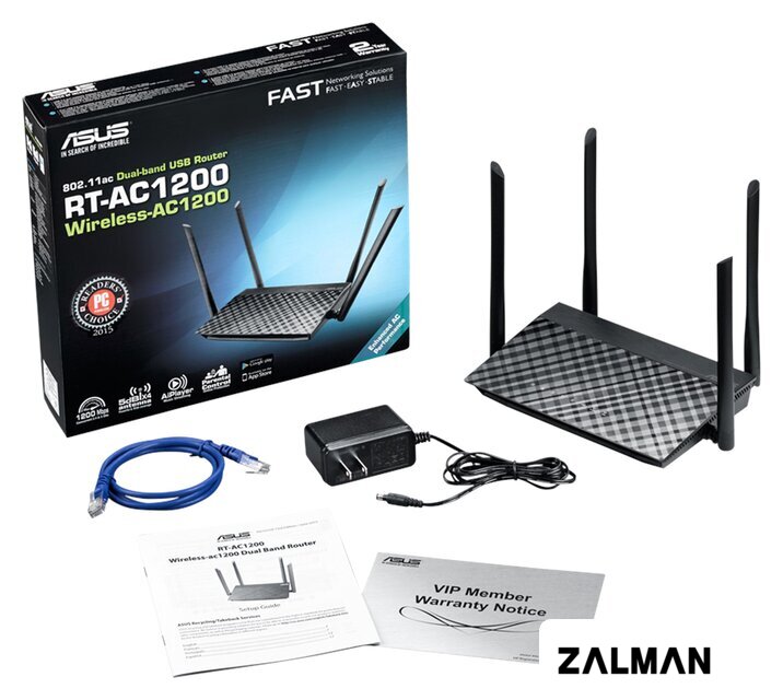Wi-Fi роутер ASUS RT-AC1200