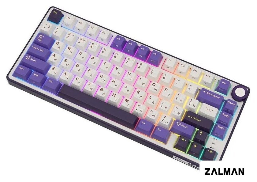Клавиатура Royal Kludge R75 RGB Blackberry (RK Brown)