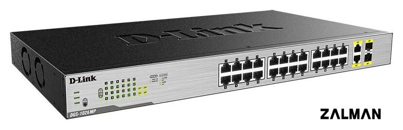 Неуправляемый коммутатор D-Link DGS-1026MP/B2A