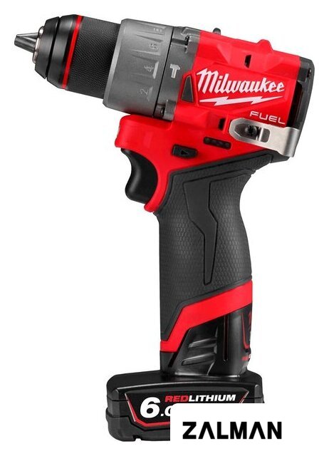 Ударная дрель-шуруповерт Milwaukee M12 FUEL M12FPD2-602X 4933479870 (с 2-мя АКБ 6 Ач, кейс)