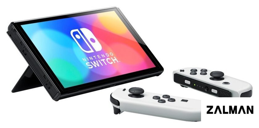 Игровая приставка Nintendo Switch OLED (белый)
