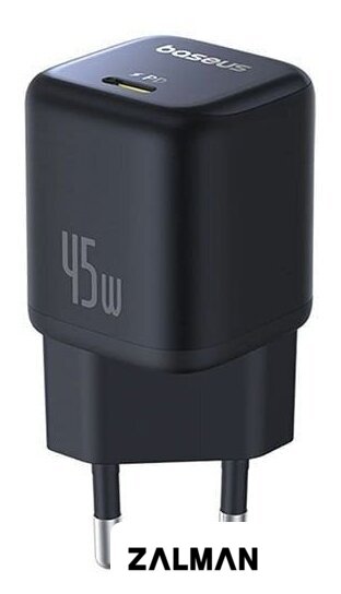 Сетевое зарядное Baseus PicoGo Fast Charger 1C 45W P10176800123-00 (черный)