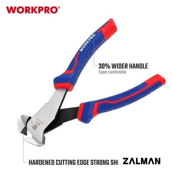 Кусачки торцевые Workpro WP231027
