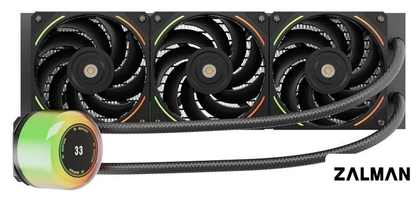 Система жидкостного охлаждения для процессора 1stPlayer CC 360 (черный)