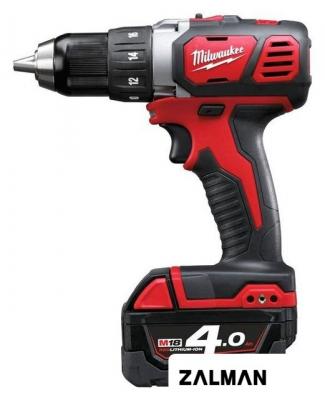 Дрель-шуруповерт Milwaukee M18 BDD-402C 4933443565 (с 2-мя АКБ, кейс)