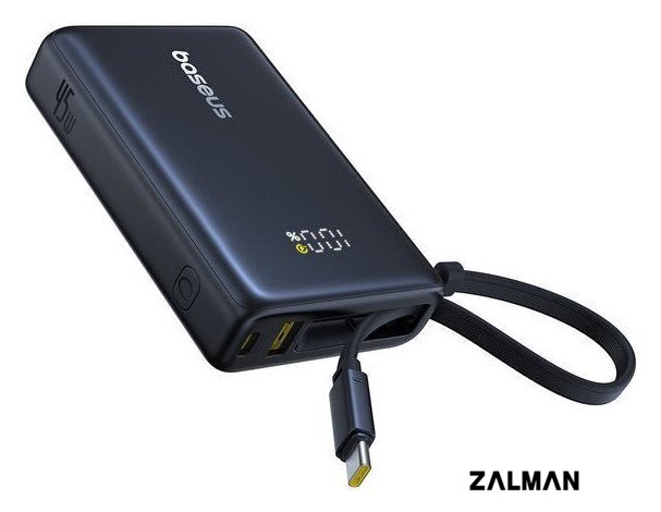 Внешний аккумулятор Baseus Picogo PPPG-1W45C Digital Display Power Bank 45W 10000mAh (черный)