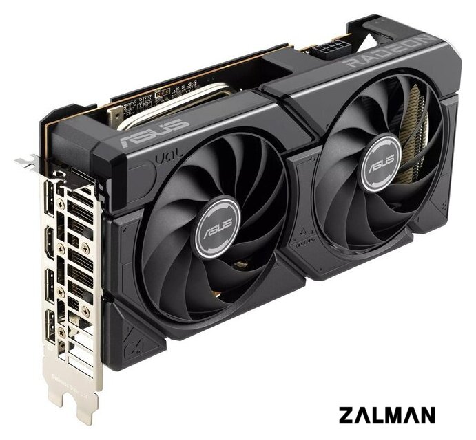 Видеокарта ASUS Dual Radeon RX 7600 EVO OC Edition 8GB GDDR6 DUAL-RX7600-O8G-EVO