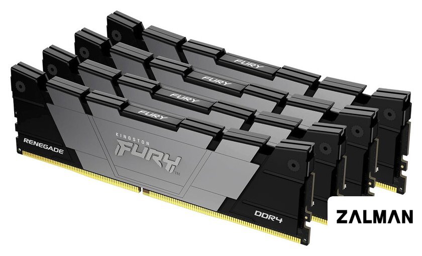 Оперативная память Kingston FURY Renegade 4x8ГБ DDR4 3600 МГц KF436C16RB2K4/32