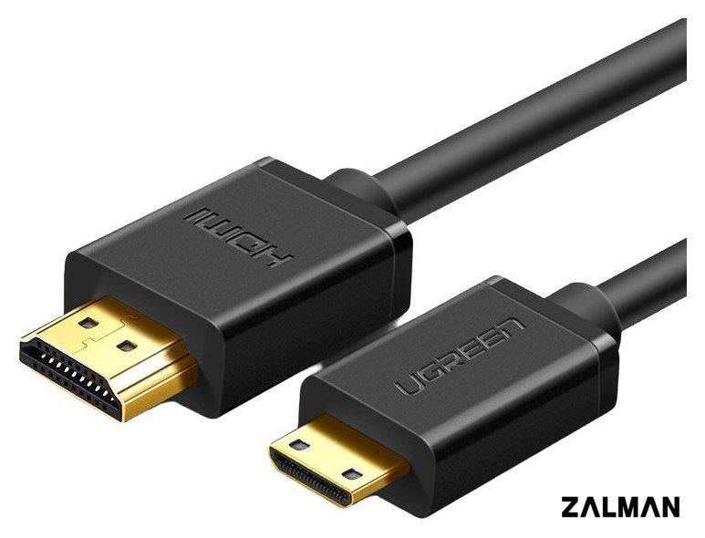 Кабель Ugreen HD108 11167 HDMI - miniHDMI (1.5 м, черный)