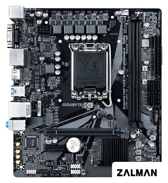 Материнская плата Gigabyte H610M S2H V2 (rev. 1.0)