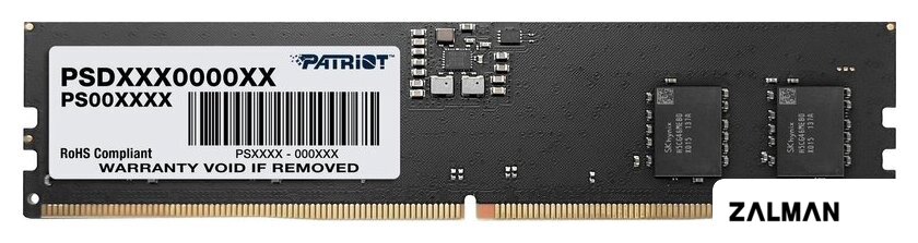 Оперативная память Patriot Signature Line 32ГБ DDR5 5600 МГц PSD532G56002