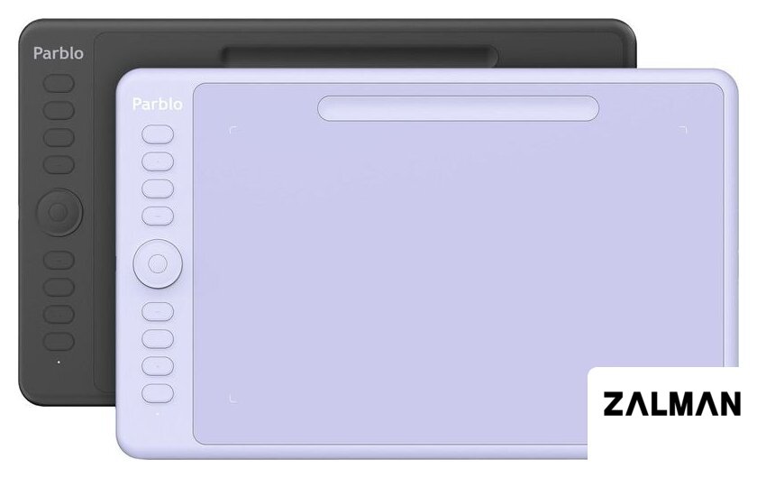 Графический планшет Parblo Intangbo M (сиреневый)