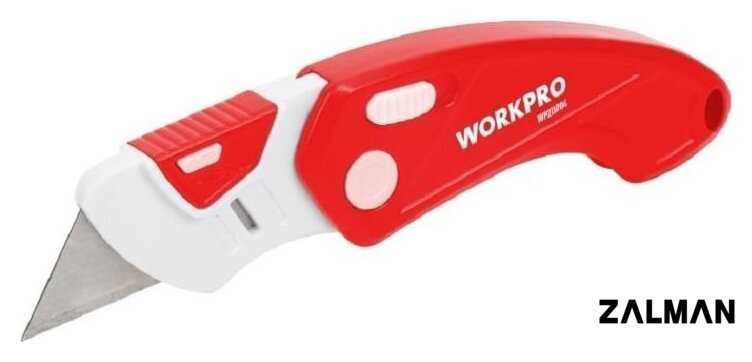Нож строительный Workpro WP211004