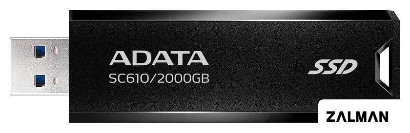 Внешний накопитель ADATA SC610 2TB SC610-2000G-CBK/RD