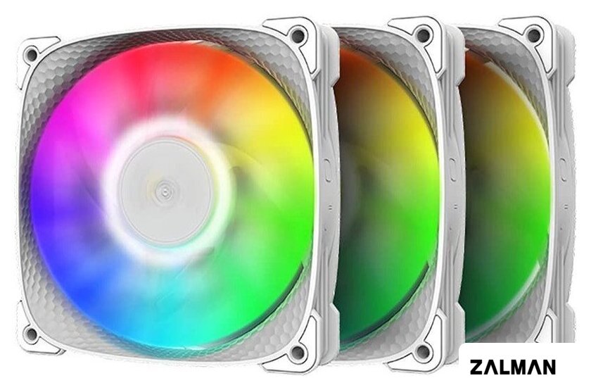 Комплект вентиляторов для корпуса Geometric Future Squama 2505 ARGB Triple Pack (белый)