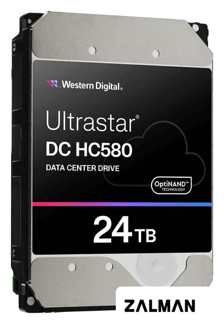 Жесткий диск WD Ultrastar DC HC580 24TB WUH722424ALE604