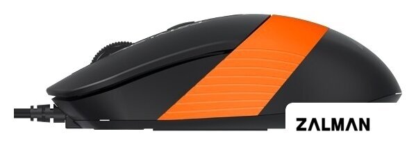 Мышь A4Tech Fstyler FM10 (черный/оранжевый)