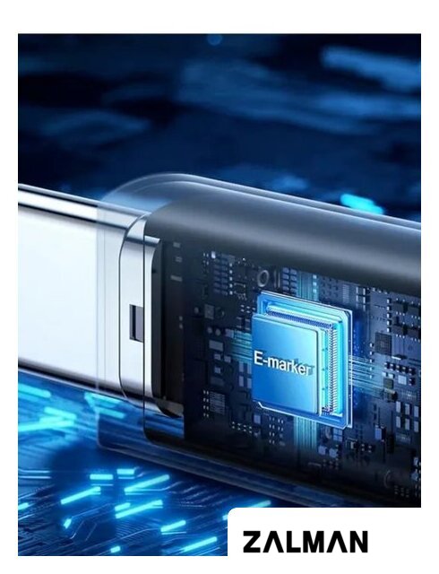 Кабель Ugreen L513 45067 USB Type-C - USB Type-C (1 м, черный)