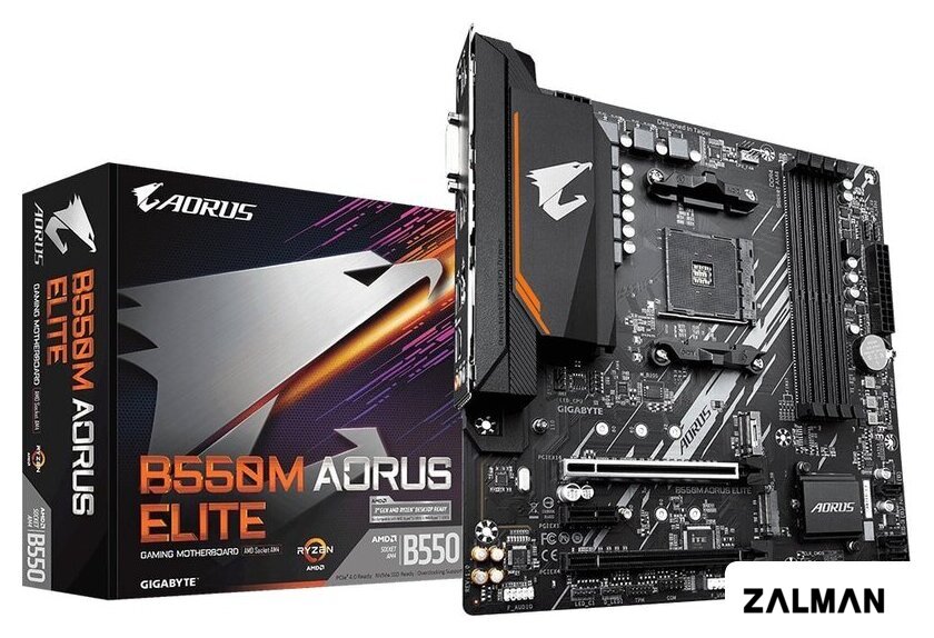 Материнская плата Gigabyte B550M Aorus Elite (rev. 1.0)