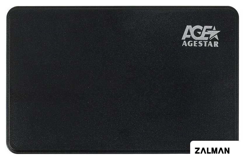 Бокс для накопителей 2.5" AgeStar 3UB2P2 (черный)